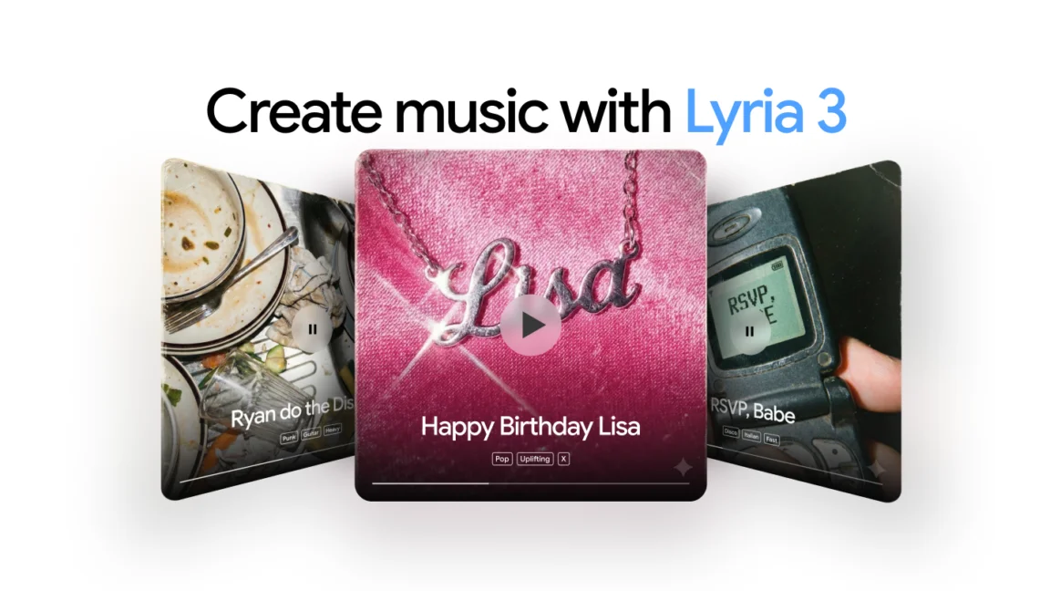 Google's Lyria 3 AI Music Model Just Landed in Gemini